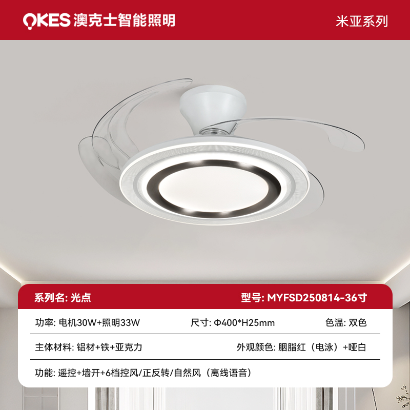 光點(diǎn) 風(fēng)扇燈